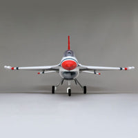 [Dış] E-flite F-16 Thunderbirds 70mm EDF - Önden görünüm, hava girişi ve iniş takımı