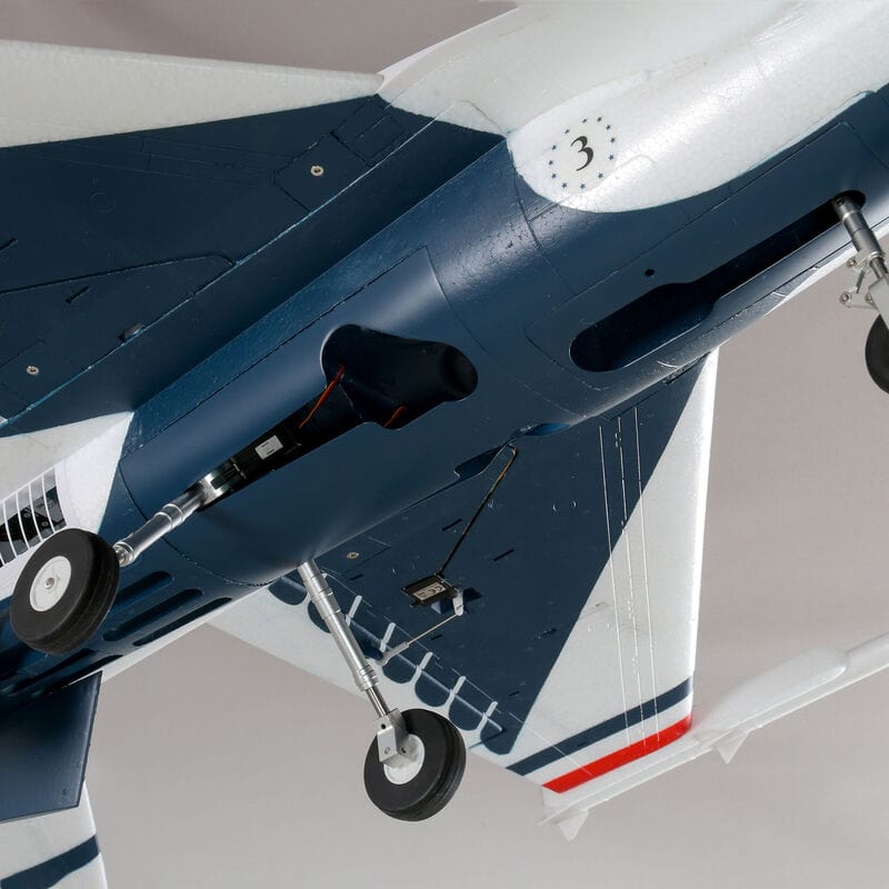 E-flite F-16 Thunderbirds 70mm EDF Jet BNF Basic - AS3X / SAFE