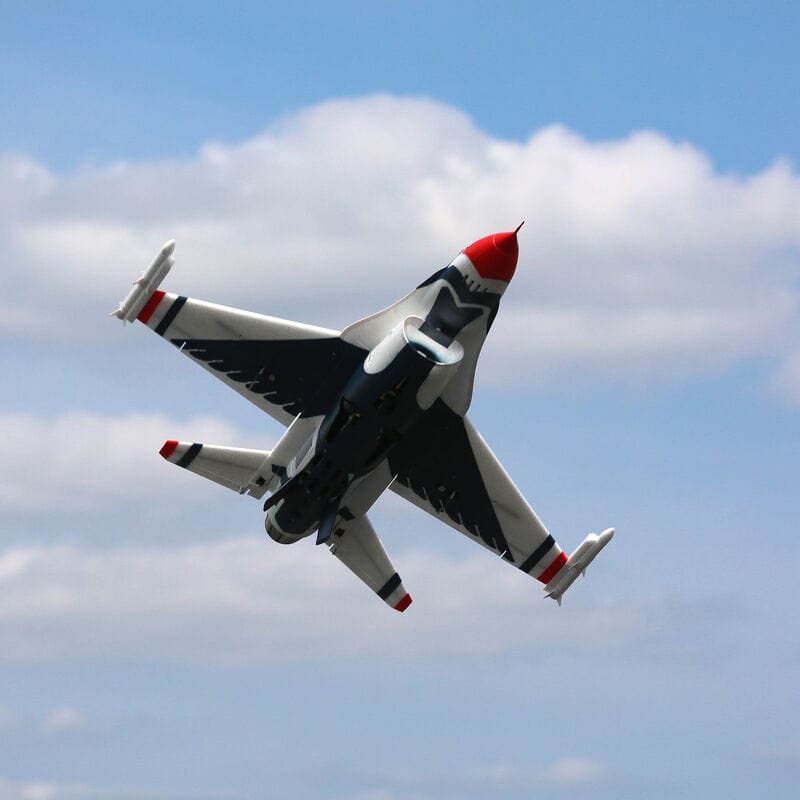 E-flite F-16 Thunderbirds 70mm EDF Jet BNF Basic - AS3X / SAFE Select