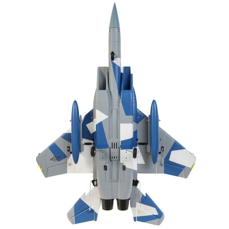 [Dış] E-flite F-15 Eagle 64mm EDF - stüdyo alttan görünüm, alt yüzey detayı