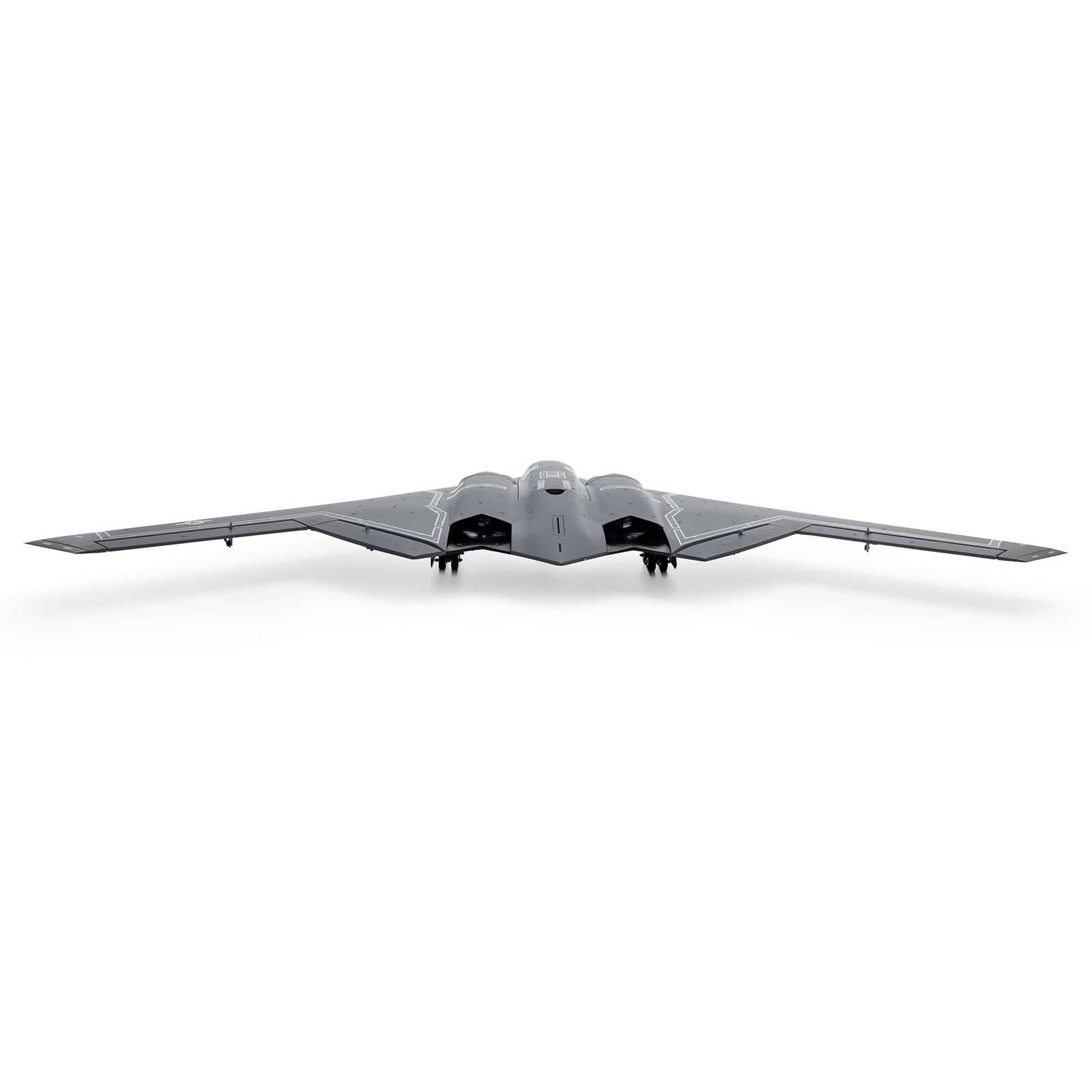 [Dış] E-flite Micro B-2 Spirit Twin 30mm EDF - Alttan görünüm, gövde alt yüzeyi