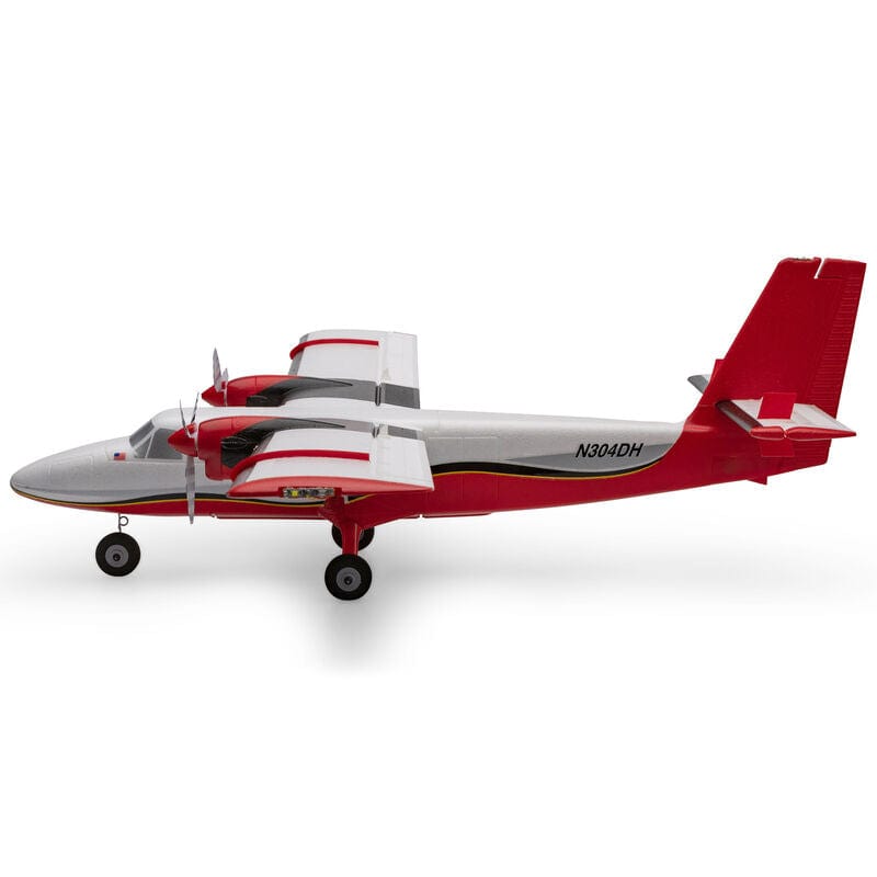 [Dış] E-Flite UMX Twin Otter BNF Basic - Stüdyo 3/4 arka sağ görünüm