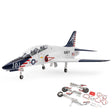[Dış] Hangar 9 Hawk T-45 ARF - Ana ürün görünümü, iniş takımı parçalarıyla