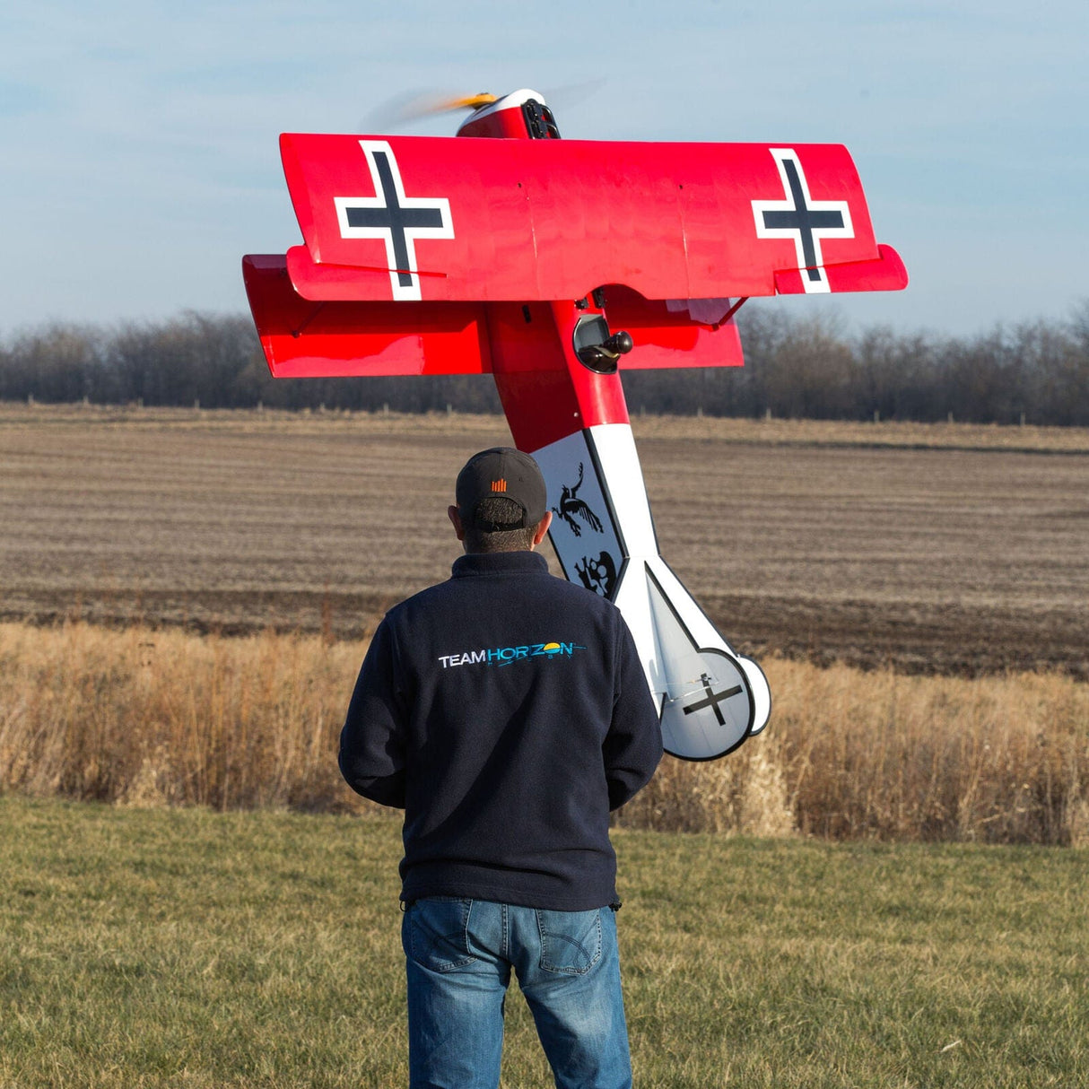 Fokker D.VII 30-60cc ARF, 87"