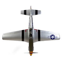 [Dış] Hangar 9 P-51D Mustang 60cc ARF 89" - üstten görünüm, üst yüzey detayı