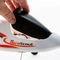 [Dış] HobbyZone Mini AeroScout RTF - Üstten görünüm, kanat deseni