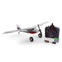 [Dış] HobbyZone Apprentice STOL S 700mm RTF - Kumanda, batarya ve alıcı dahil komple set görünümü