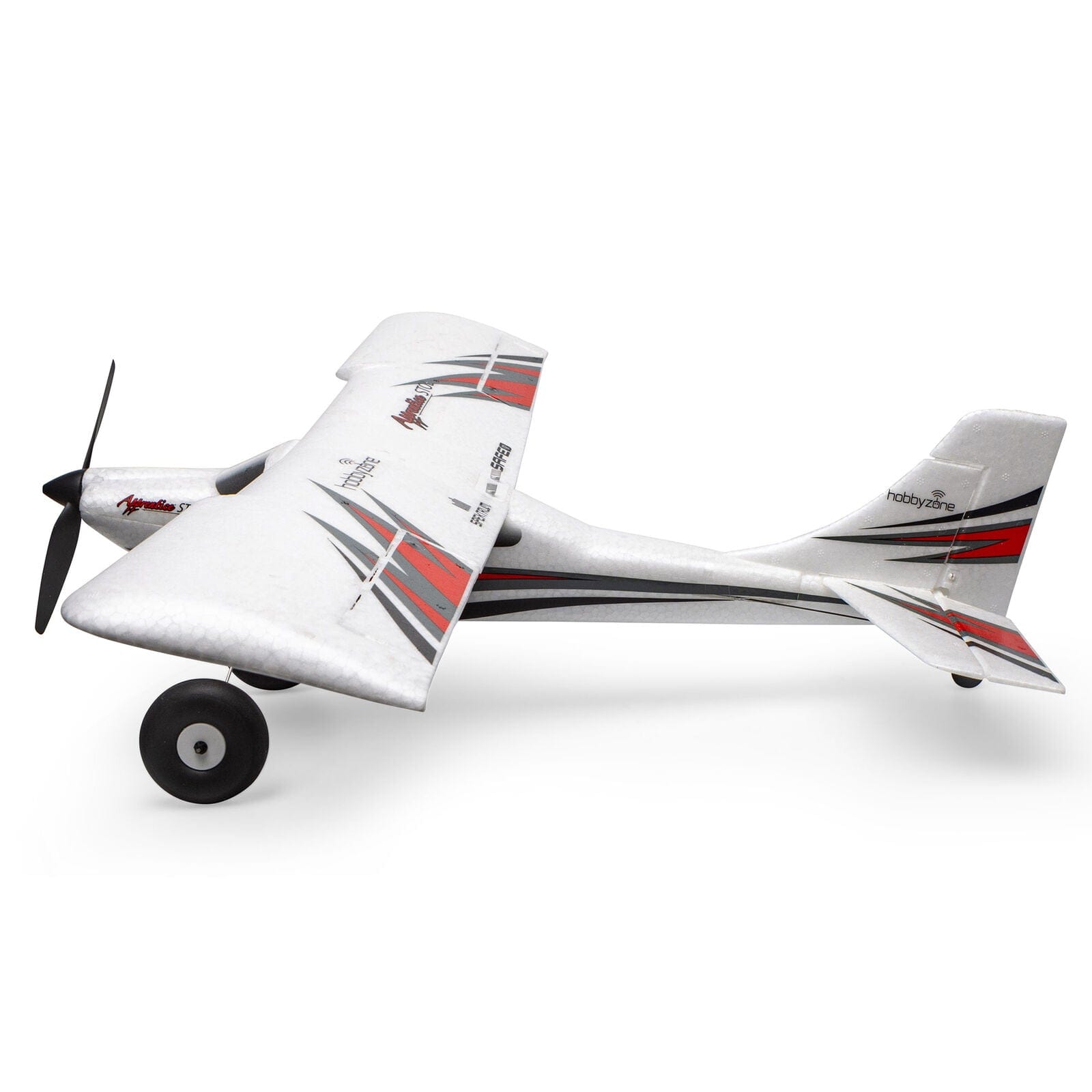 [Dış] HobbyZone Apprentice STOL S 700mm RTF - Stüdyo çekimi, yan profil görünümü