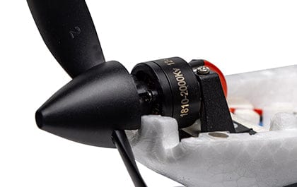 [Motor] HobbyZone Apprentice STOL S 700mm RTF - 1810-2000Kv brushless motor ve pervane yakın çekim