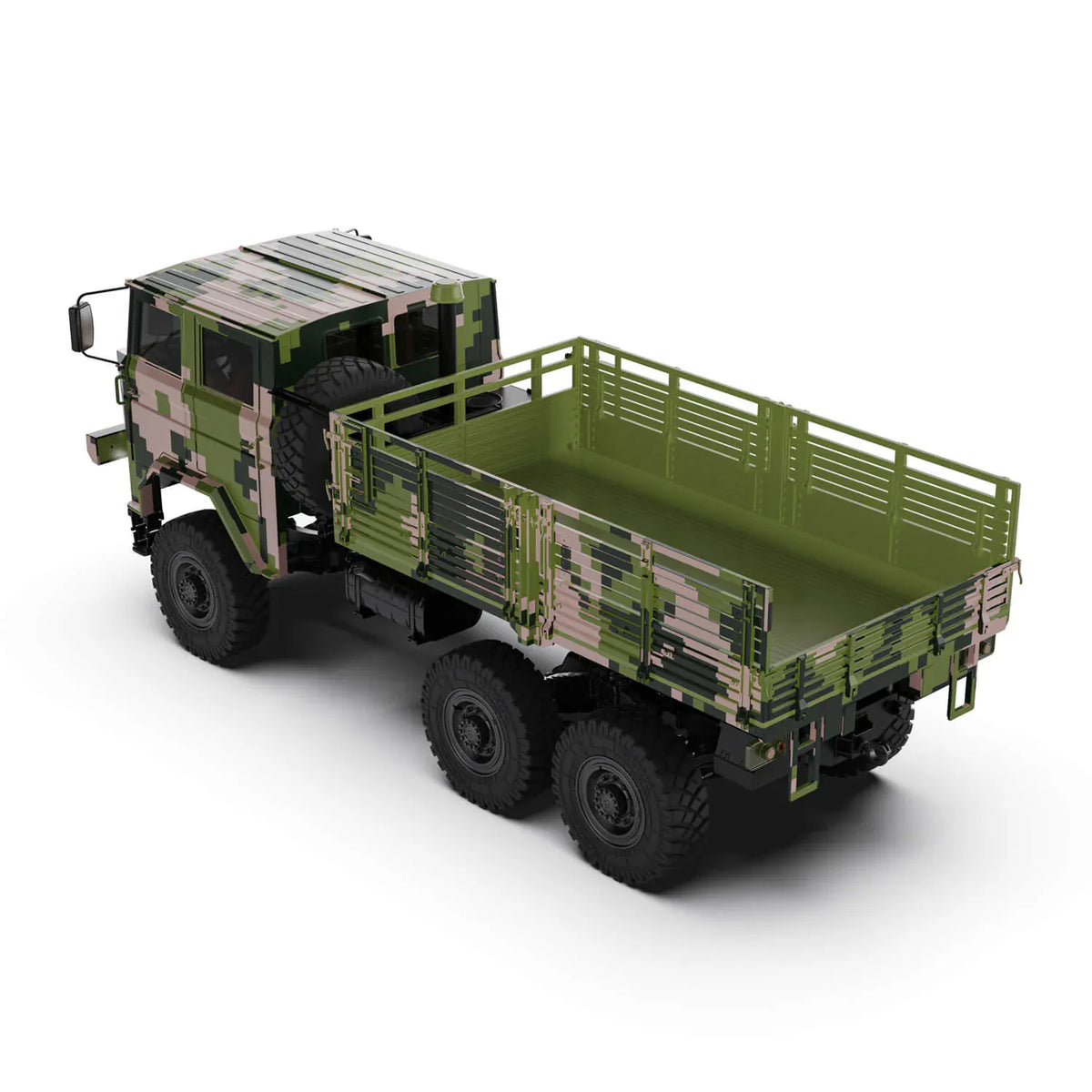 Rlaarlo HongYan HY6 1/10 6X6 Brushed RTR - RC Askeri Kamyon