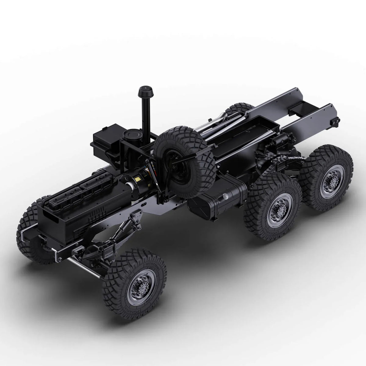 Rlaarlo HongYan HY6 1/10 6X6 Brushed RTR - RC Askeri Kamyon