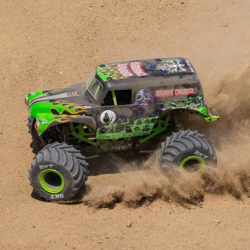 LOSI 1/18 Mini LMT Grave Digger 2S 4X4 RTR