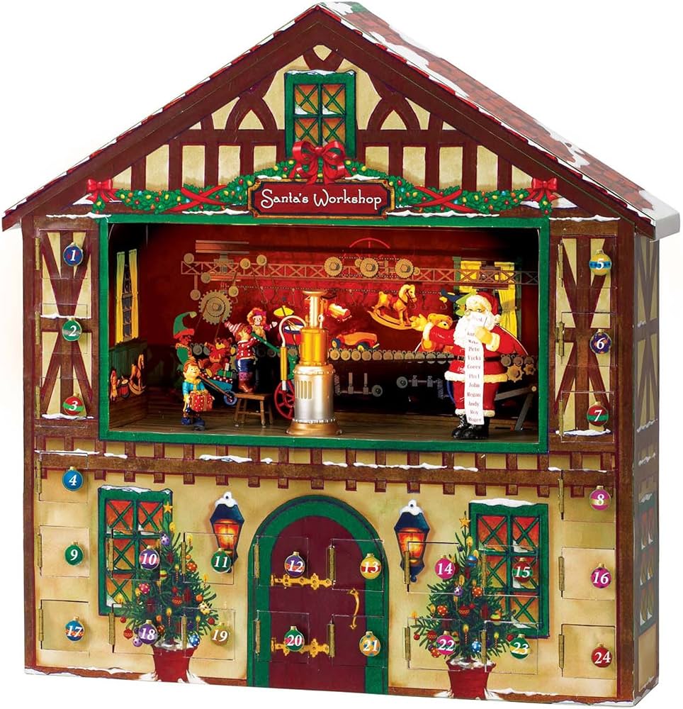 Mr. Christmas Animated Advent House 