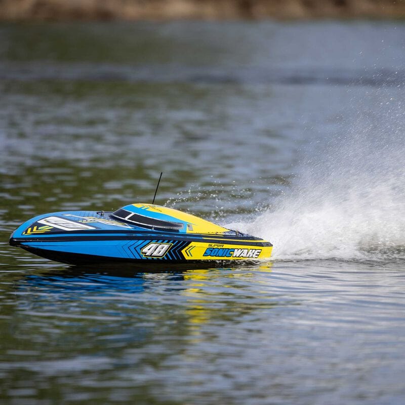 Pro Boat Super Sonicwake 48" 8S Self-Righting Brushless Deep-V RTR