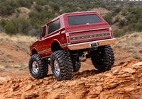 [Action] Traxxas K5 Blazer Combo - kırmızı gövde çölde arkadan