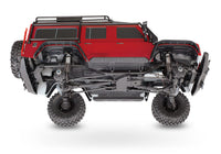 [Motor] Traxxas TRX-4 Defender Combo - Karoseri takılı şasi alttan görünümü portal aks transmisyon ve süspansiyon