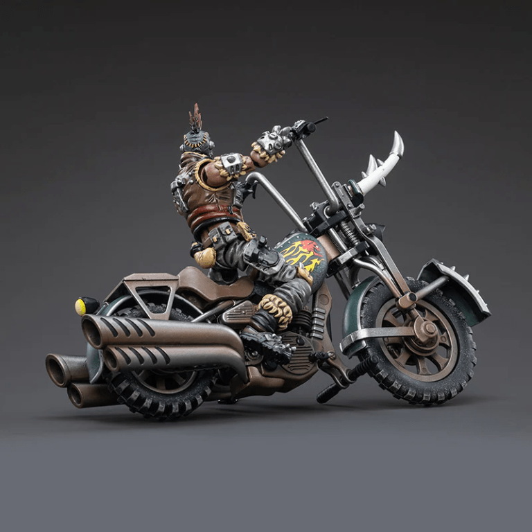 JoyToy Figures and Motorcycle The Cult of San Reja – Logan and Hell Walker H20