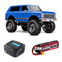 [Dış] Traxxas K5 Blazer Combo - mavi set şarj aleti ve LiPo batarya ile