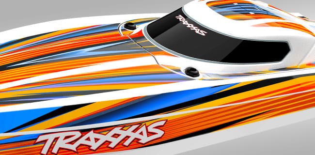 Traxxas Disruptor VXL-4S - fabrika uygulamalı grafikler
