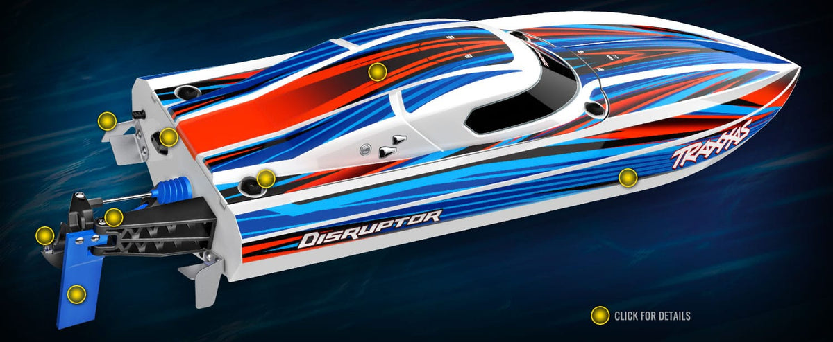 Traxxas Disruptor VXL-4S - dış görünüm