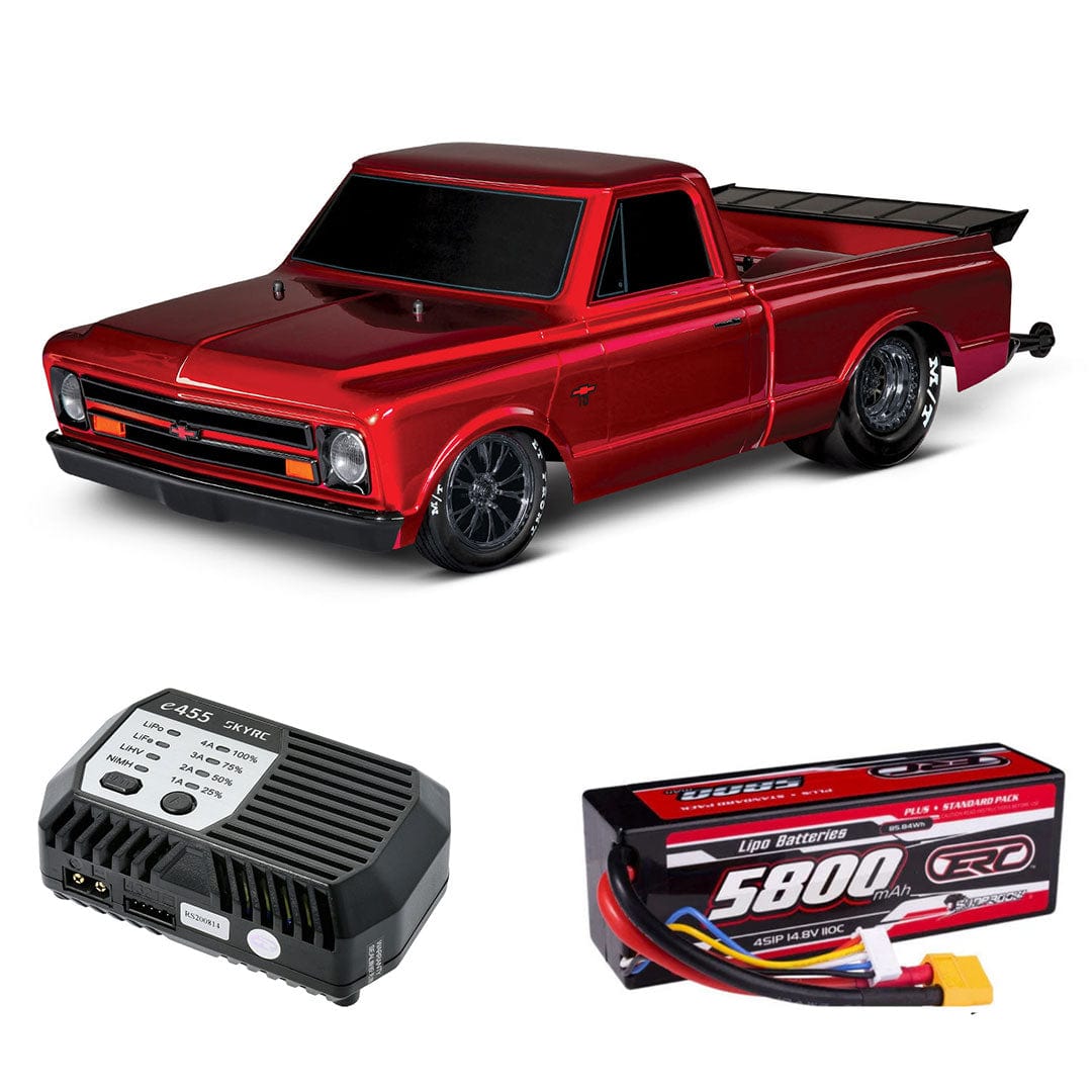 Traxxas 1/10 Drag Slash RTR (3S Combo Paket)