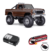 [Dış] Traxxas F-150 Ranger Combo - kahverengi araç, ERC Plus 5400mAh 3S LiPo batarya ve SkyRC e455 şarj aleti