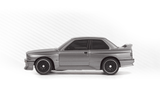 HPI nano-TTR BMW M3 Ravaglia Nogaro Gümüş 1/64 RC araba - yan profil