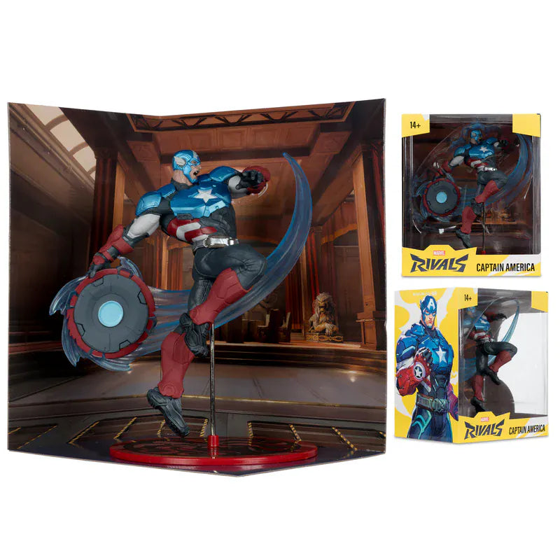 Marvel Rivals Captain America 1/10 Figür