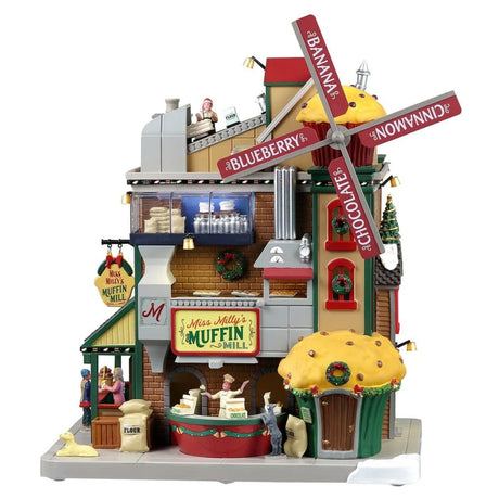 Lemax Miss Milly's Muffin Mill - Lemax Noel Köyü Modeli