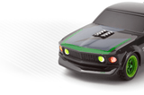 HPI nano-TTR 1969 Ford Mustang RTR-X Vaughn Gittin Jr. Livery 1/64 RC araba - ön detay