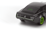 HPI nano-TTR 1969 Ford Mustang RTR-X Vaughn Gittin Jr. Livery 1/64 RC araba - arka detay - LED