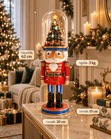 New Year Stories Nutcracker Train Hat 62 CM