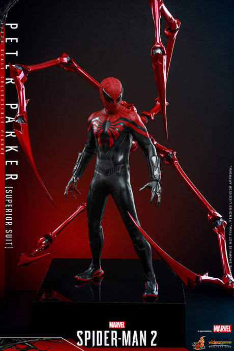 Hot Toys 1/6 Spiderman Peter Parker (Superior Suit)