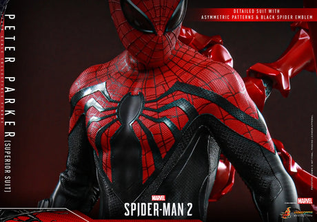 Hot Toys 1/6 Spiderman Peter Parker (Superior Suit)