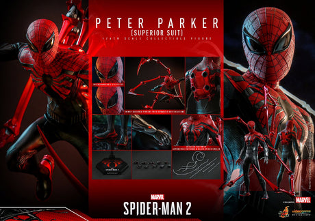 Hot Toys 1/6 Spiderman Peter Parker (Superior Suit)
