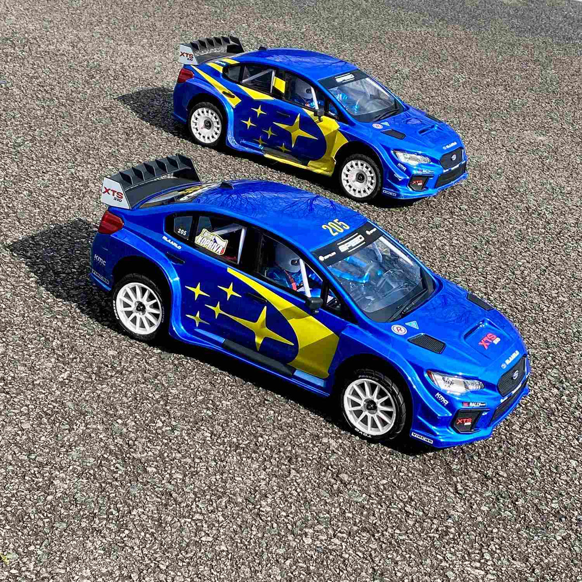 Rlaarlo XTS-S10 1/10 Karbon Fiber Brushless RTR 4WD - RC Ralli Otomobili