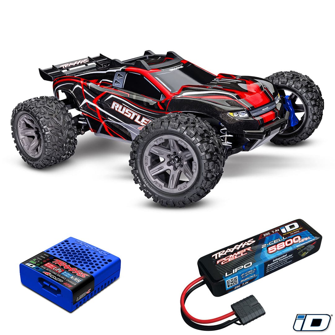 Traxxas Rustler 4x4 Brushless (2S Combo Paket)