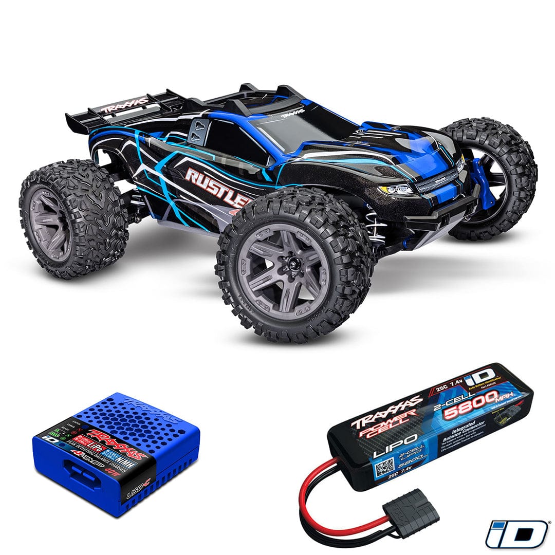 Traxxas Rustler 4x4 Brushless (2S Combo Paket)