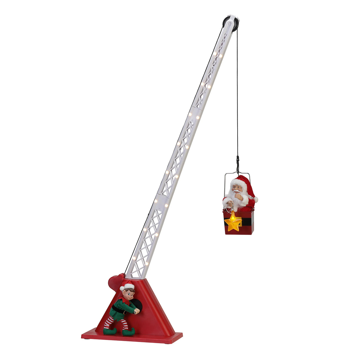 Mr. Christmas 110cm Santa's Crane