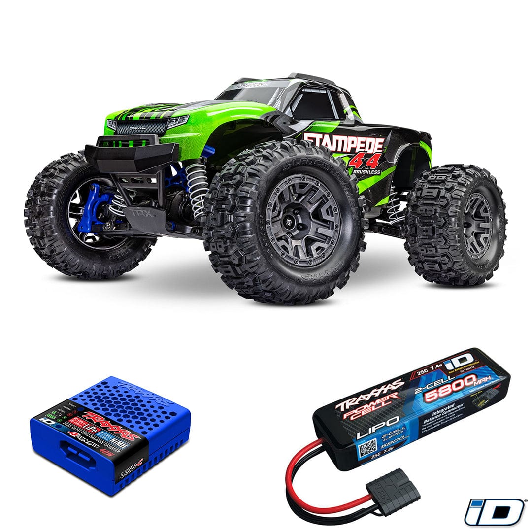 Traxxas Stampede 4x4 BL-2S Brushless (2S Combo Paket)