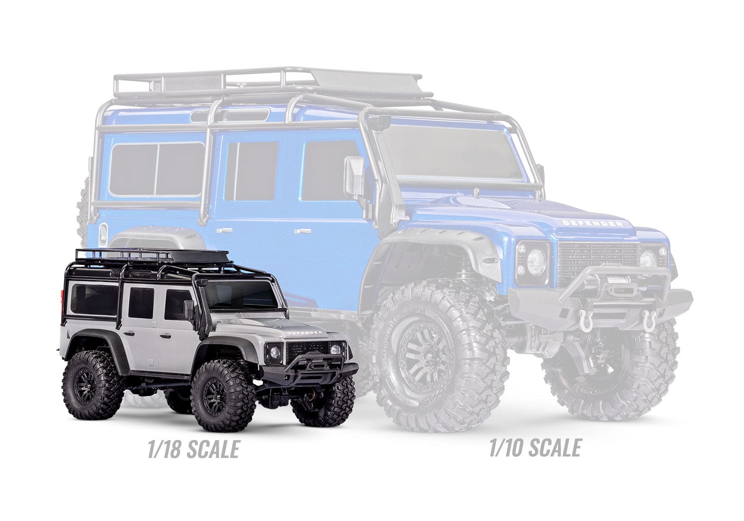 [Action] Traxxas TRX-4M Defender - turuncu araç toprak arazide