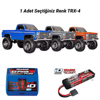 [Dış] Traxxas K10 Cheyenne - renk seçenekleri ve şarj-batarya seti görseli