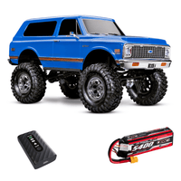 [Dış] Traxxas K5 Blazer Combo - mavi araç, ERC Plus 5400mAh 3S LiPo batarya ve SkyRC Type35 şarj aleti