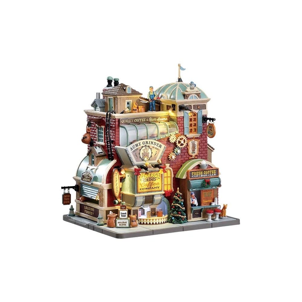Lemax Vintage Grind Coffee Company - Lemax Noel Köyü Modeli