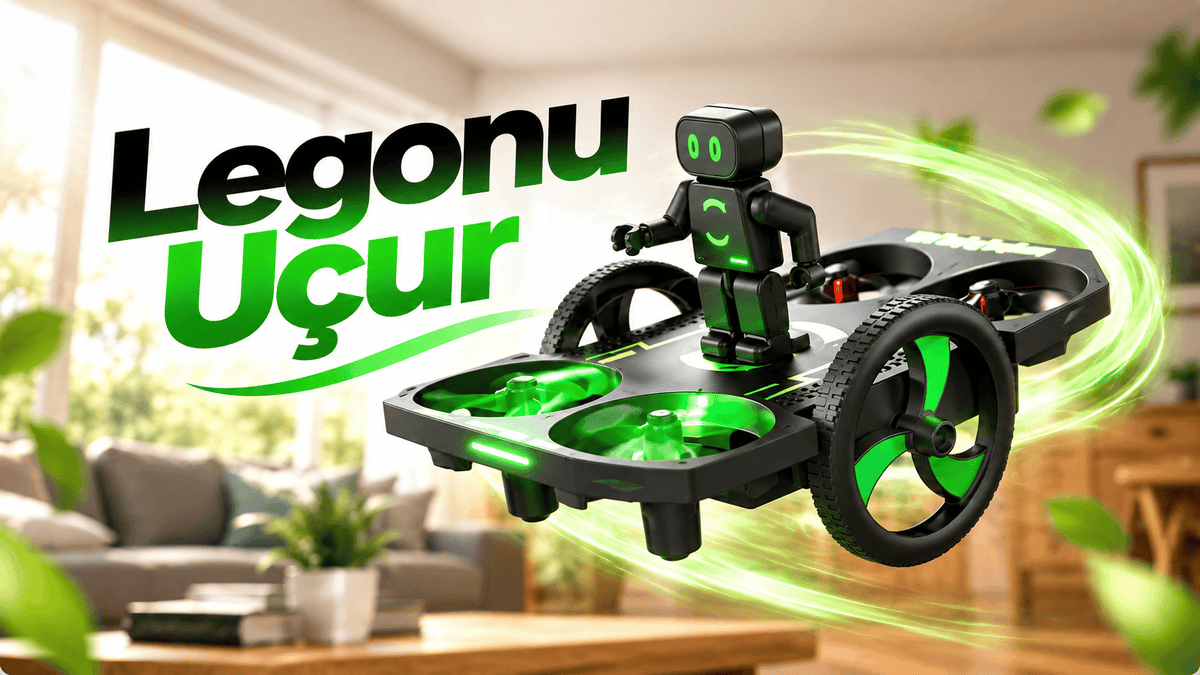 Uçar, Sürer, Zıplar ve Drift Yapar