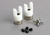 U-joints (2)/ 3mm set screws (4)