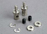 Servo rod connectors (2)/ 3mm set screws