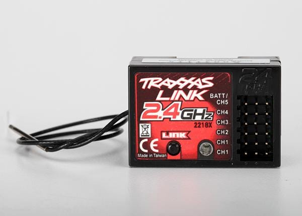 Receiver, micro TQ 2.4 GHz with Traxxas Link (5-channel)