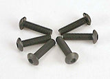 Screws, 3x12mm button-head machine (hex drive) (6)