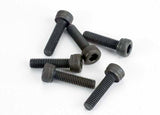 Head screws, 3x12mm cap-head machine (hex drive) (6) (TRX 2.5, 2.5R, 3.3)